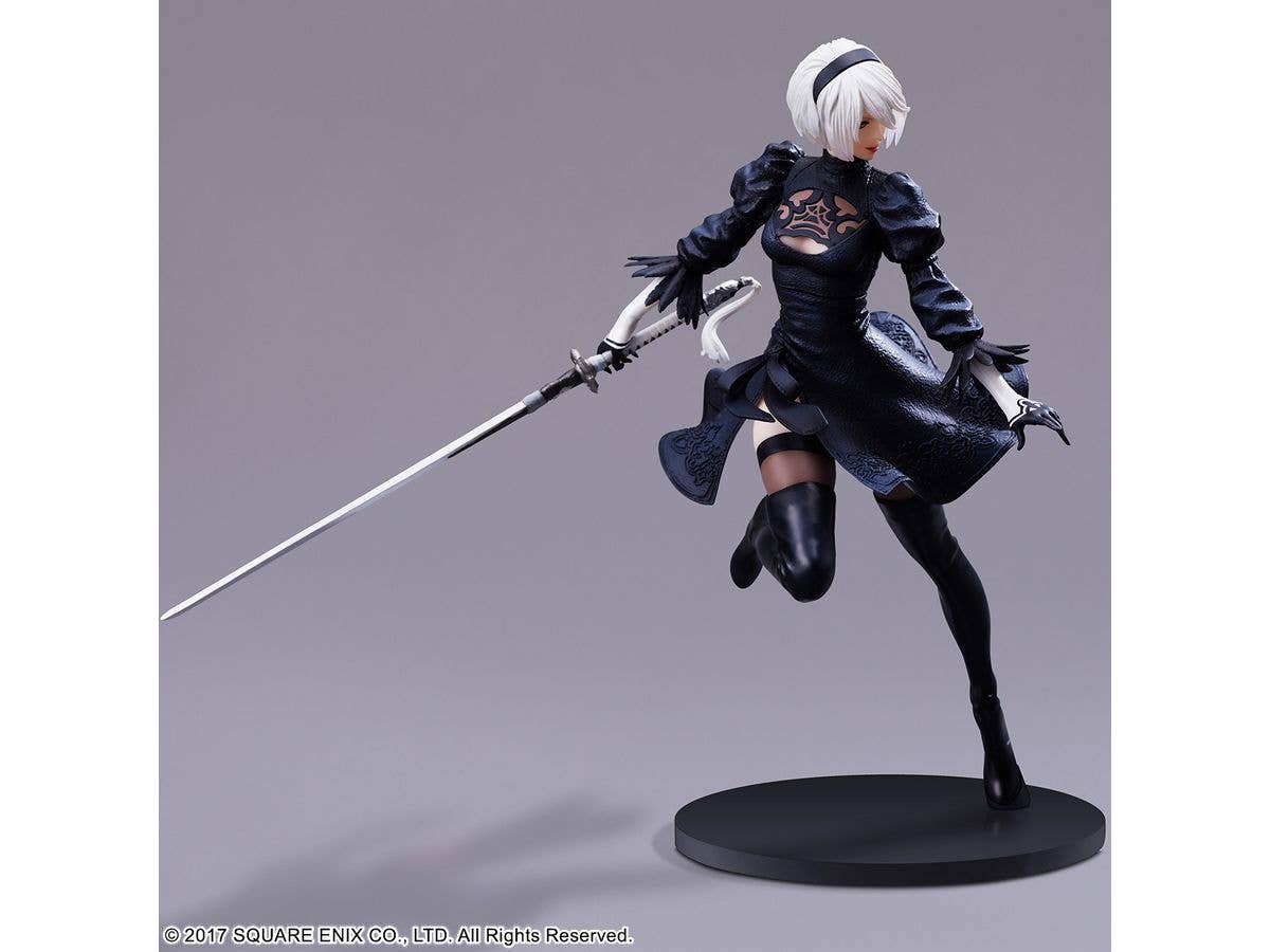 SQUARE ENIX NieR:Automata Form-ism Figure - 2B (YoRHa No. 2 Type B) No Goggles Ver. | 4988601373685