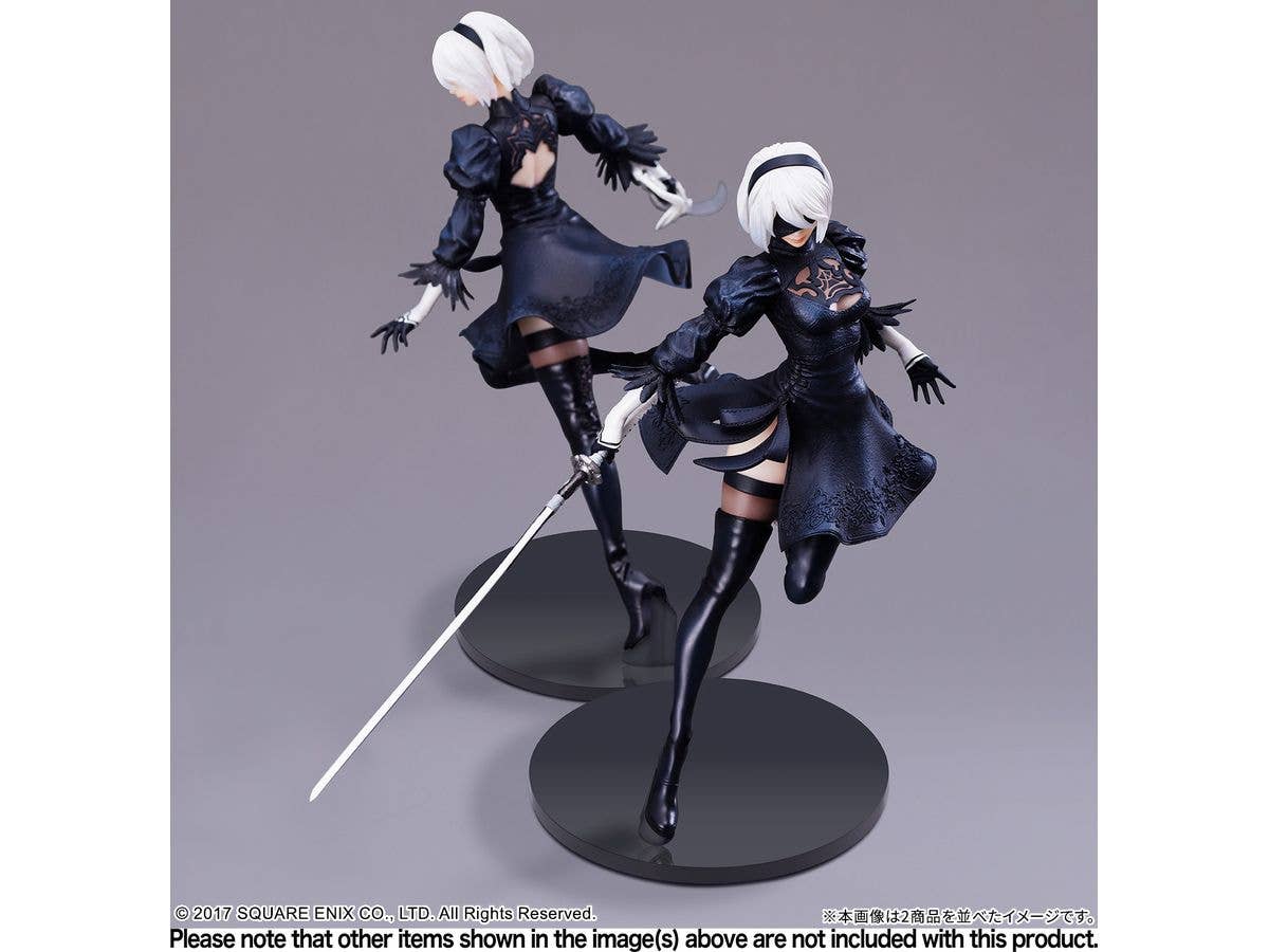 SQUARE ENIX NieR:Automata Form-ism Figure - 2B (YoRHa No. 2 Type B) No Goggles Ver. | 4988601373685