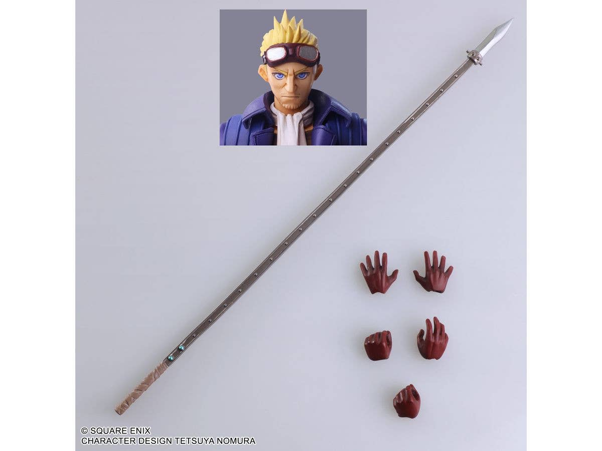 SQUARE ENIX FINAL FANTASY VII BRING ARTS™ Action Figure - CID HIGHWIND | 4988601374736