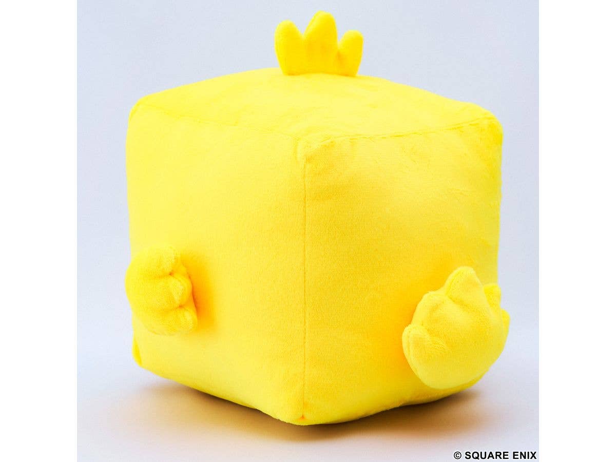 SQUARE ENIX FINAL FANTASY Cube Plush - CHOCOBO (M size) | 4988601375450