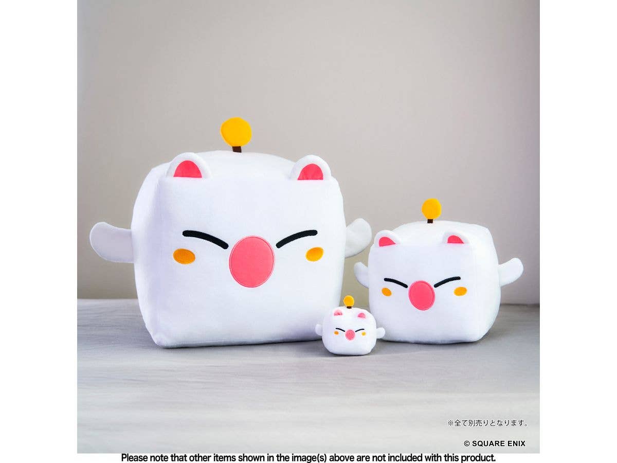 SQUARE ENIX FINAL FANTASY Cube Plush - MOOGLE | 4988601375474