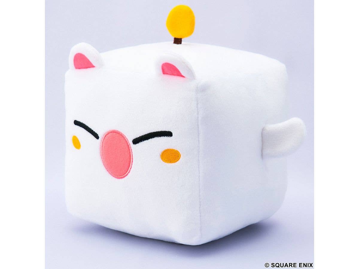 SQUARE ENIX FINAL FANTASY Cube Plush - MOOGLE (M size) | 4988601375481