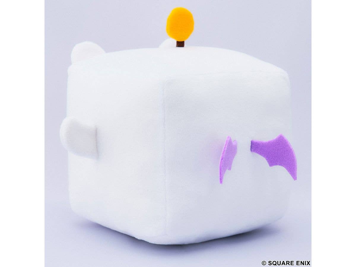 SQUARE ENIX FINAL FANTASY Cube Plush - MOOGLE (M size) | 4988601375481