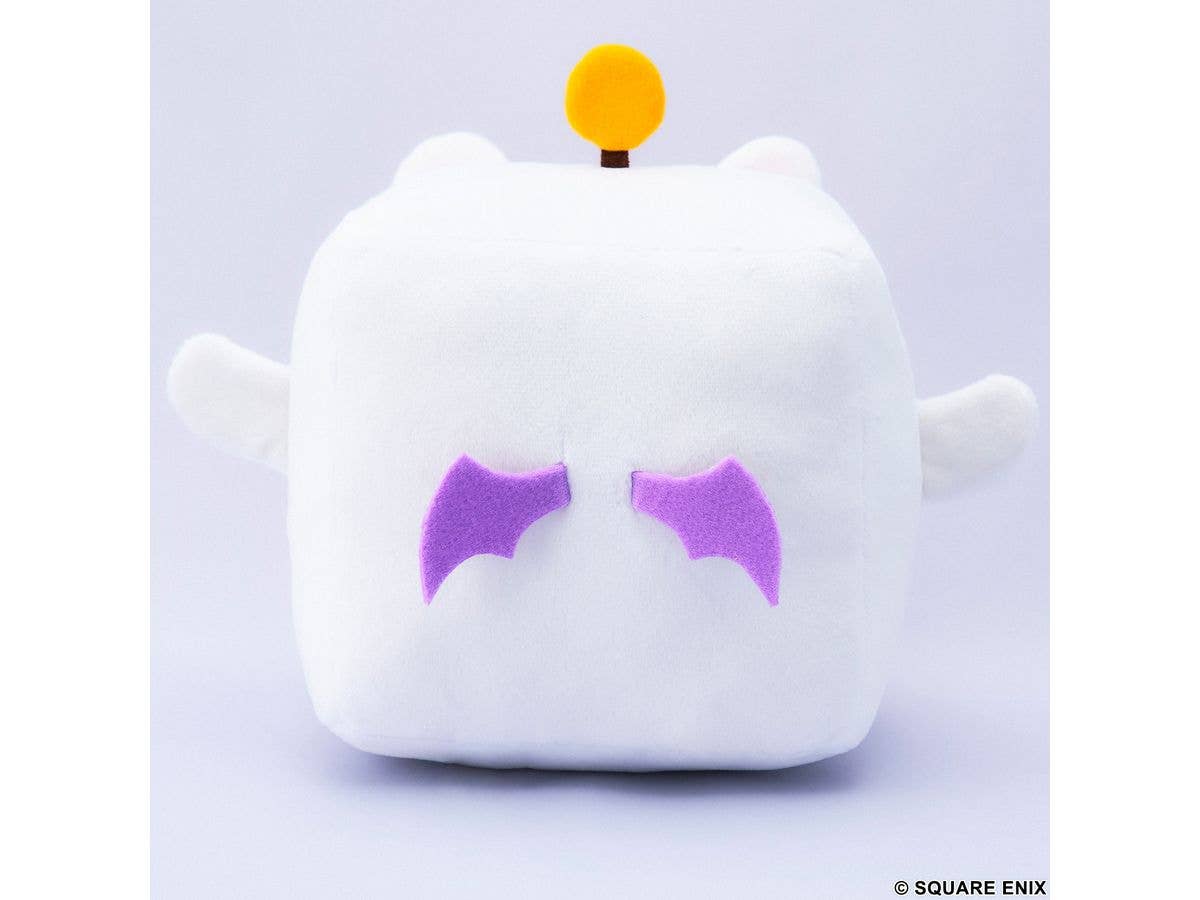 SQUARE ENIX FINAL FANTASY Cube Plush - MOOGLE (M size) | 4988601375481
