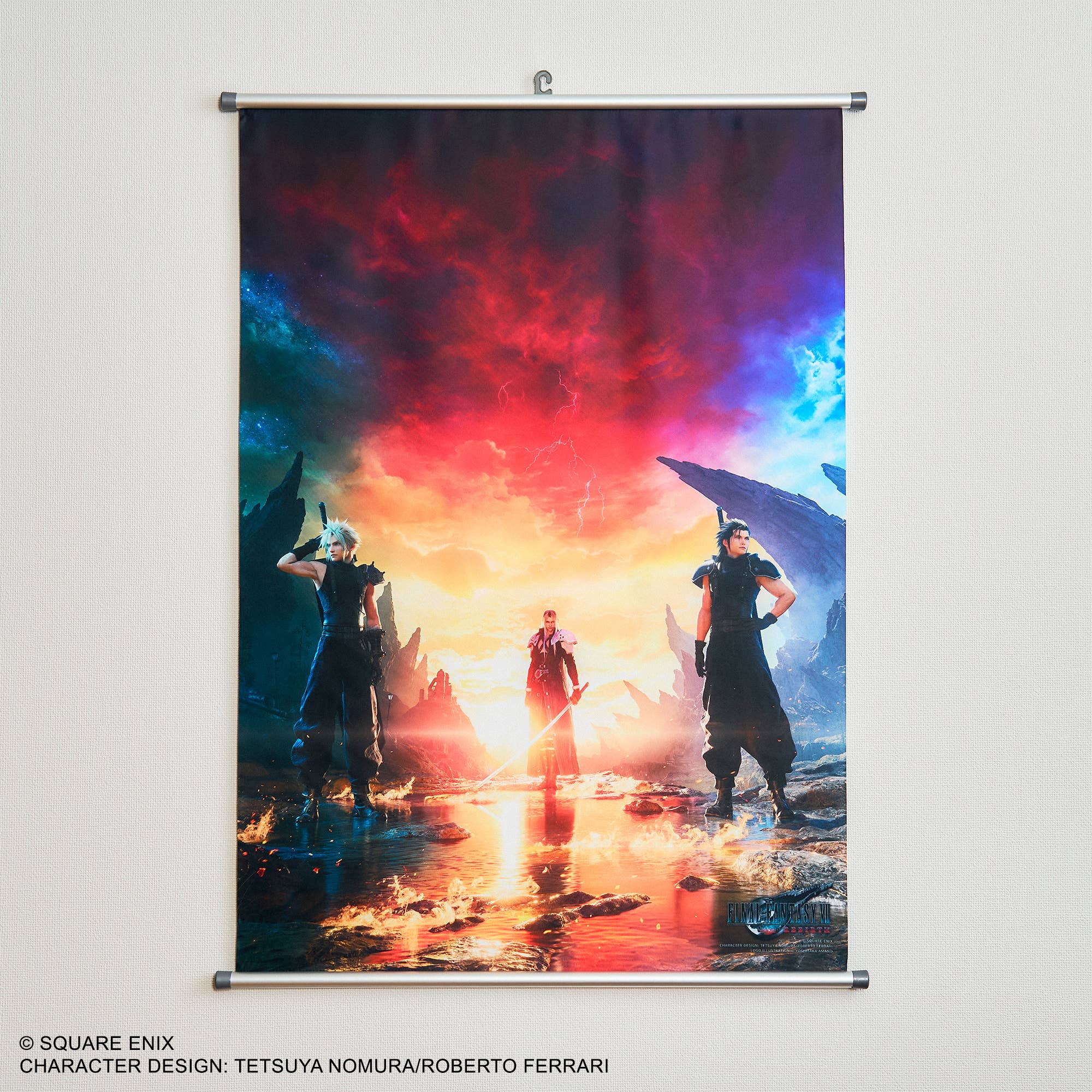 SQUARE ENIX FINAL FANTASY VII REBIRTH Wall Scroll | 4988601378451