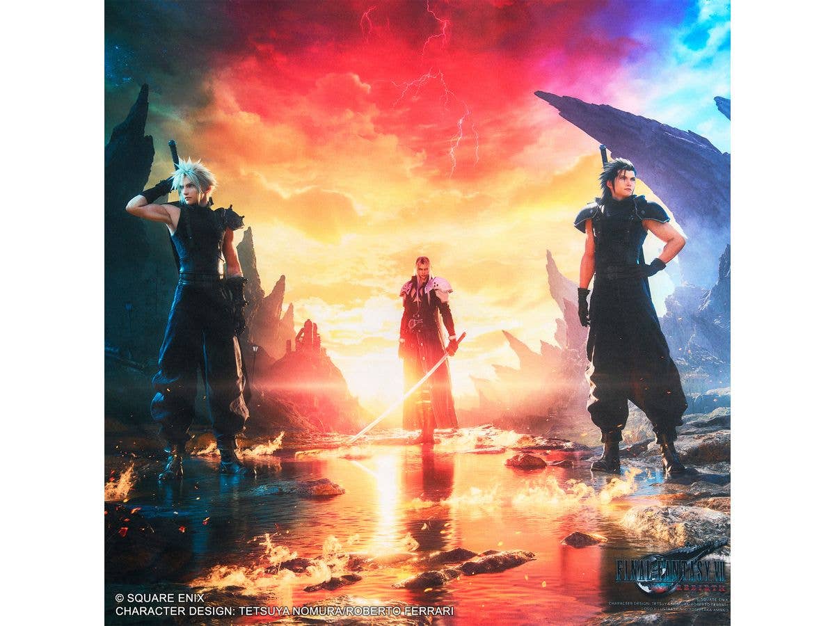 SQUARE ENIX FINAL FANTASY VII REBIRTH Wall Scroll | 4988601378451