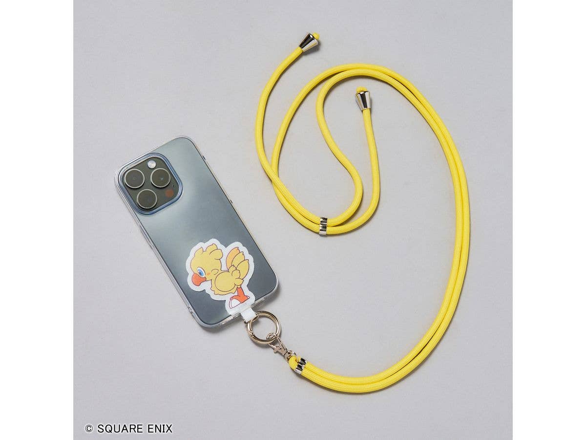 SQUARE ENIX FINAL FANTASY Series Smartphone Shoulder Strap – CHOCOBO | 4988601379960