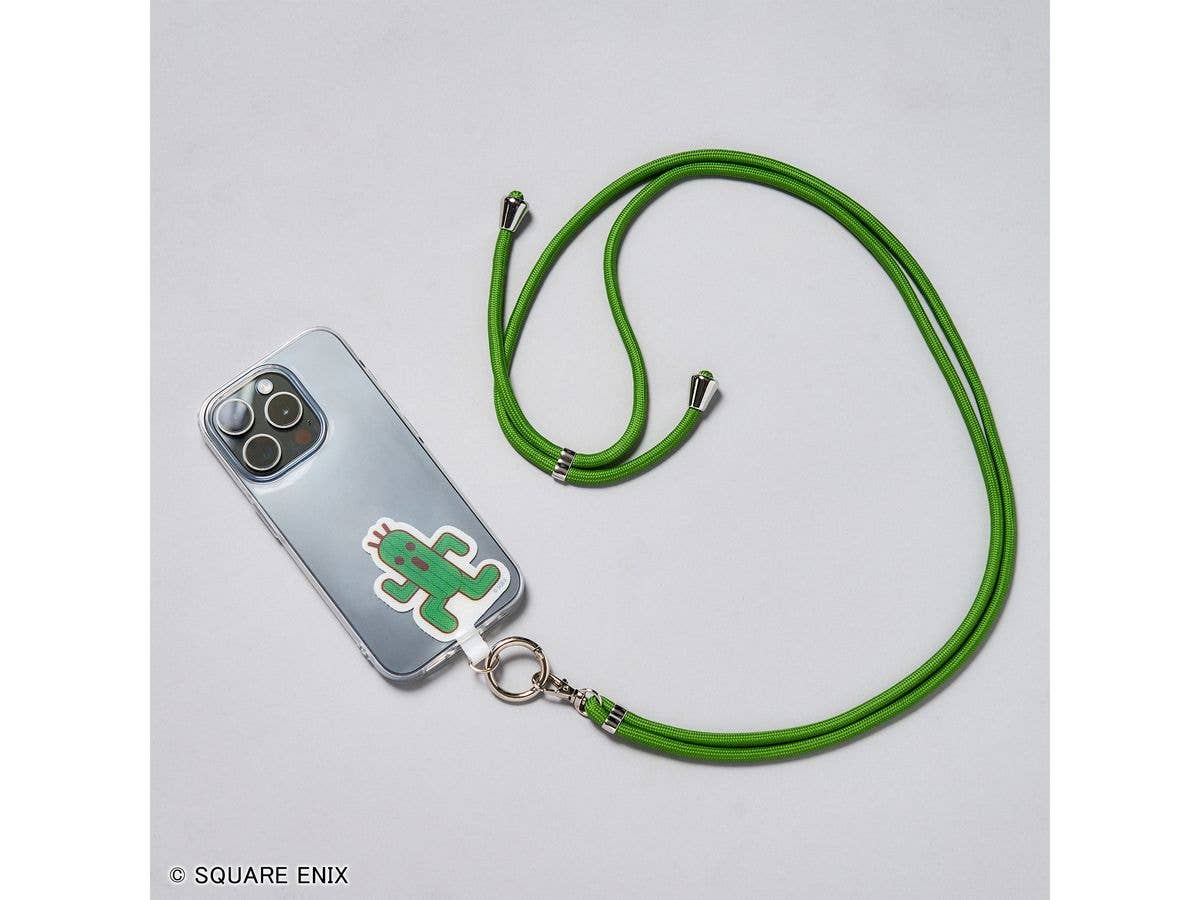 SQUARE ENIX FINAL FANTASY Series Smartphone Shoulder Strap – CACTUAR | 4988601379984