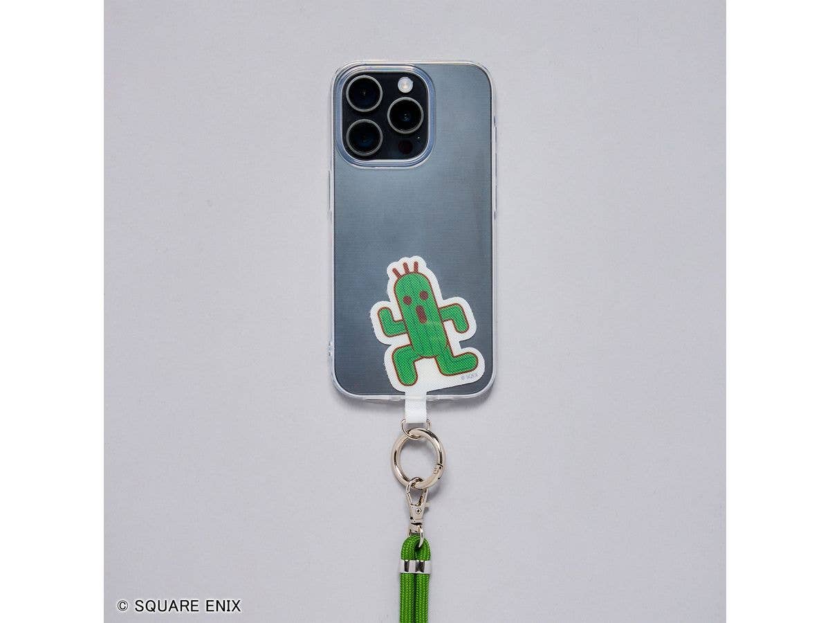 SQUARE ENIX FINAL FANTASY Series Smartphone Shoulder Strap – CACTUAR | 4988601379984