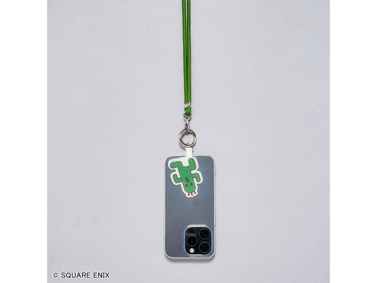 SQUARE ENIX FINAL FANTASY Series Smartphone Shoulder Strap – CACTUAR | 4988601379984