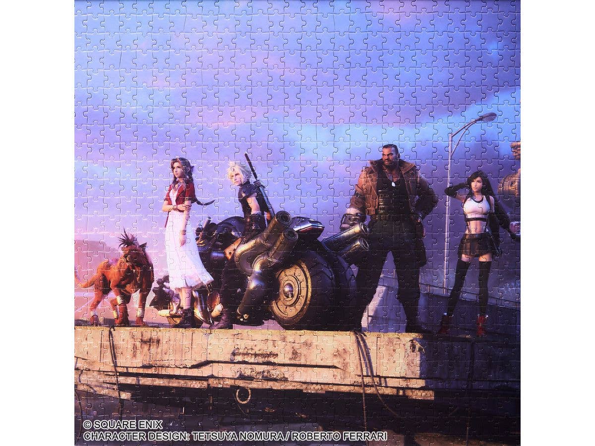 SQUARE ENIX FINAL FANTASY VII REMAKE Key Art Jigsaw Puzzle - 1000 PIECE | 4988601380867