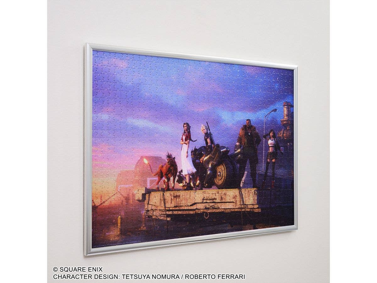 SQUARE ENIX FINAL FANTASY VII REMAKE Key Art Jigsaw Puzzle - 1000 PIECE | 4988601380867