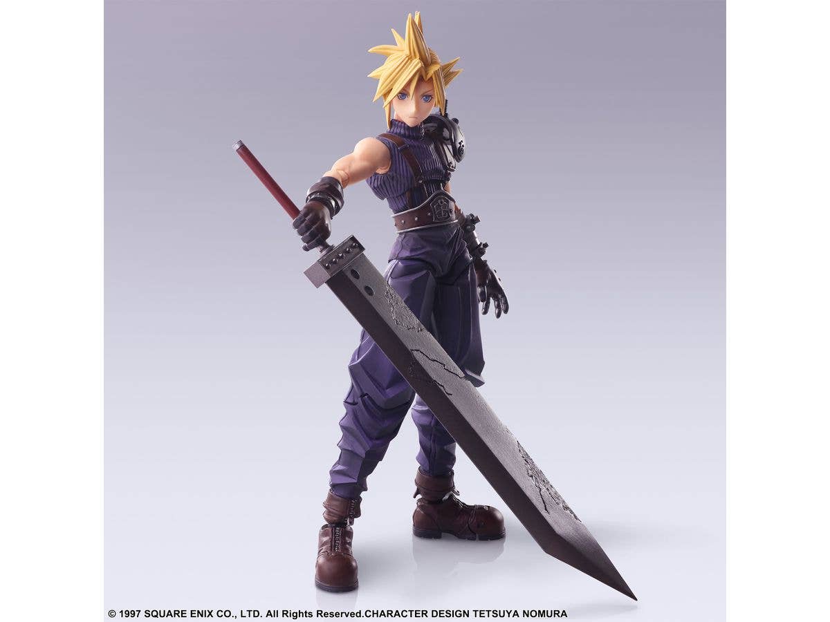 SQUARE ENIX FINAL FANTASY VII BRING ARTS™ Action Figure - CLOUD STRIFE | 4988601381727