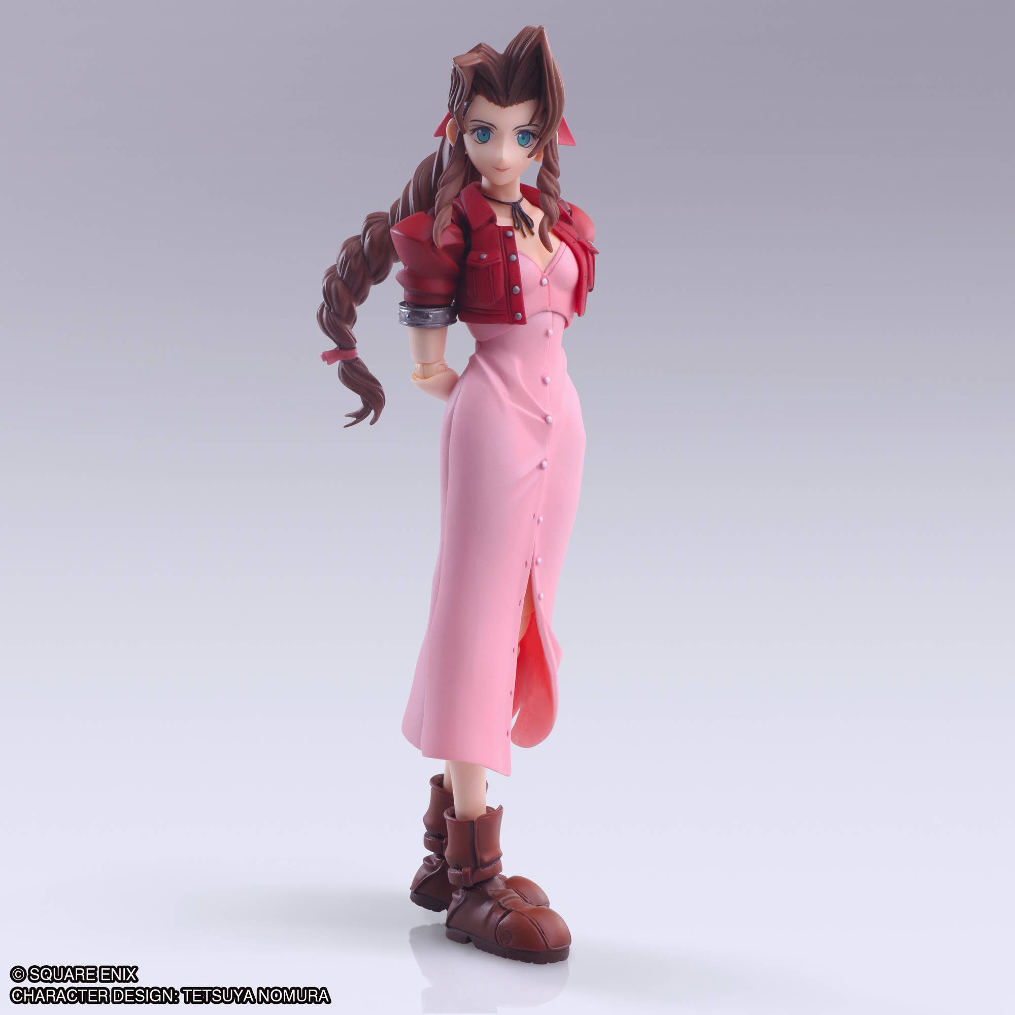 FINAL FANTASY VII BRING ARTS Action Figure - AERITH GAINSBOROUGH Mythril Rod Ver. | 4988601393584