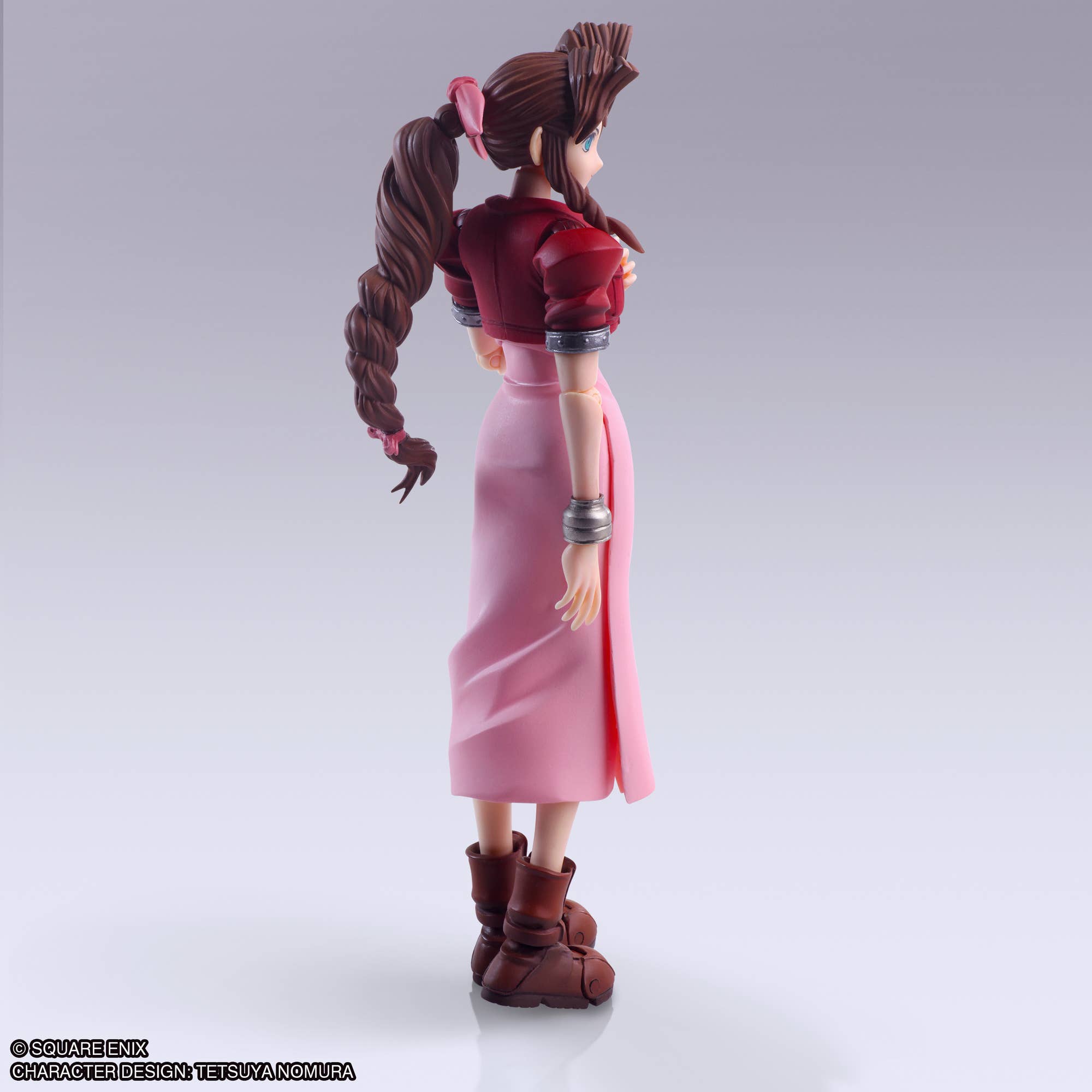 FINAL FANTASY VII BRING ARTS Action Figure - AERITH GAINSBOROUGH Mythril Rod Ver. | 4988601393584