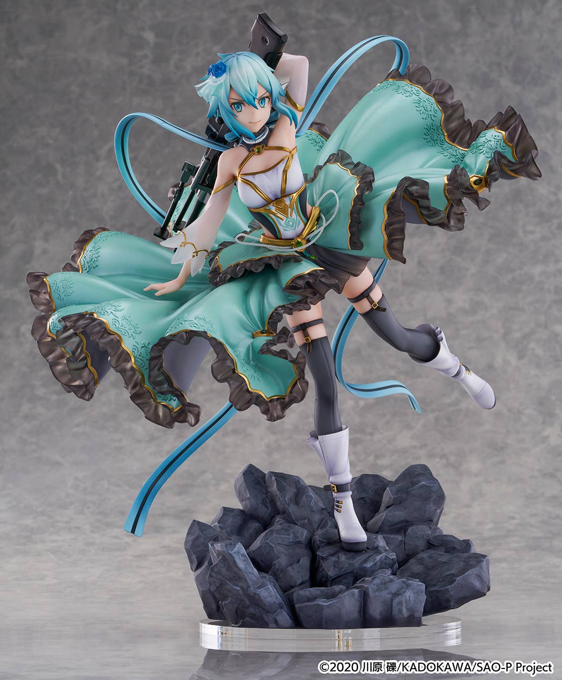 Sinon -Crystal Dress Ver.-1/7 Scale Figure | 4582534347326
