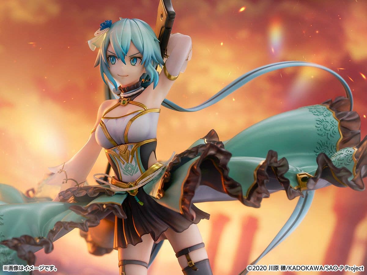 Sinon -Crystal Dress Ver.-1/7 Scale Figure | 4582534347326