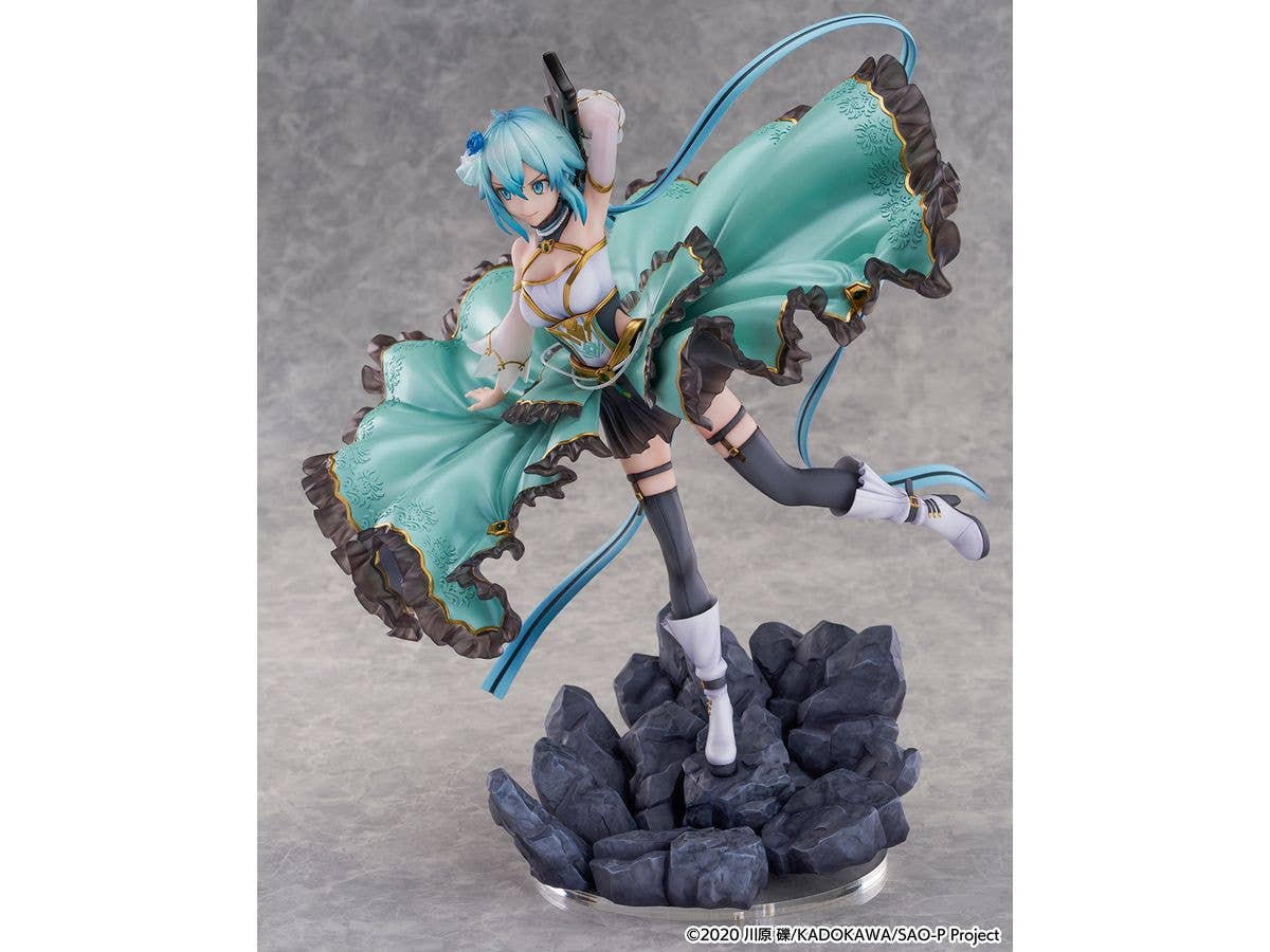Sinon -Crystal Dress Ver.-1/7 Scale Figure | 4582534347326