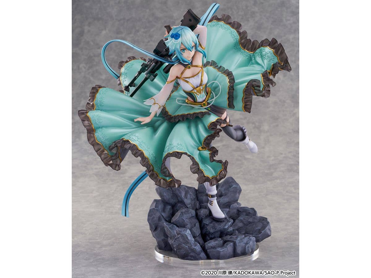 Sinon -Crystal Dress Ver.-1/7 Scale Figure | 4582534347326