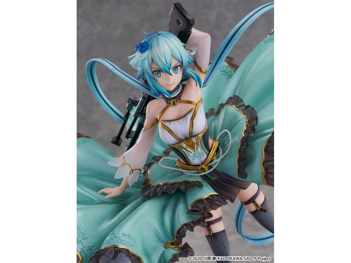 Sinon -Crystal Dress Ver.-1/7 Scale Figure | 4582534347326