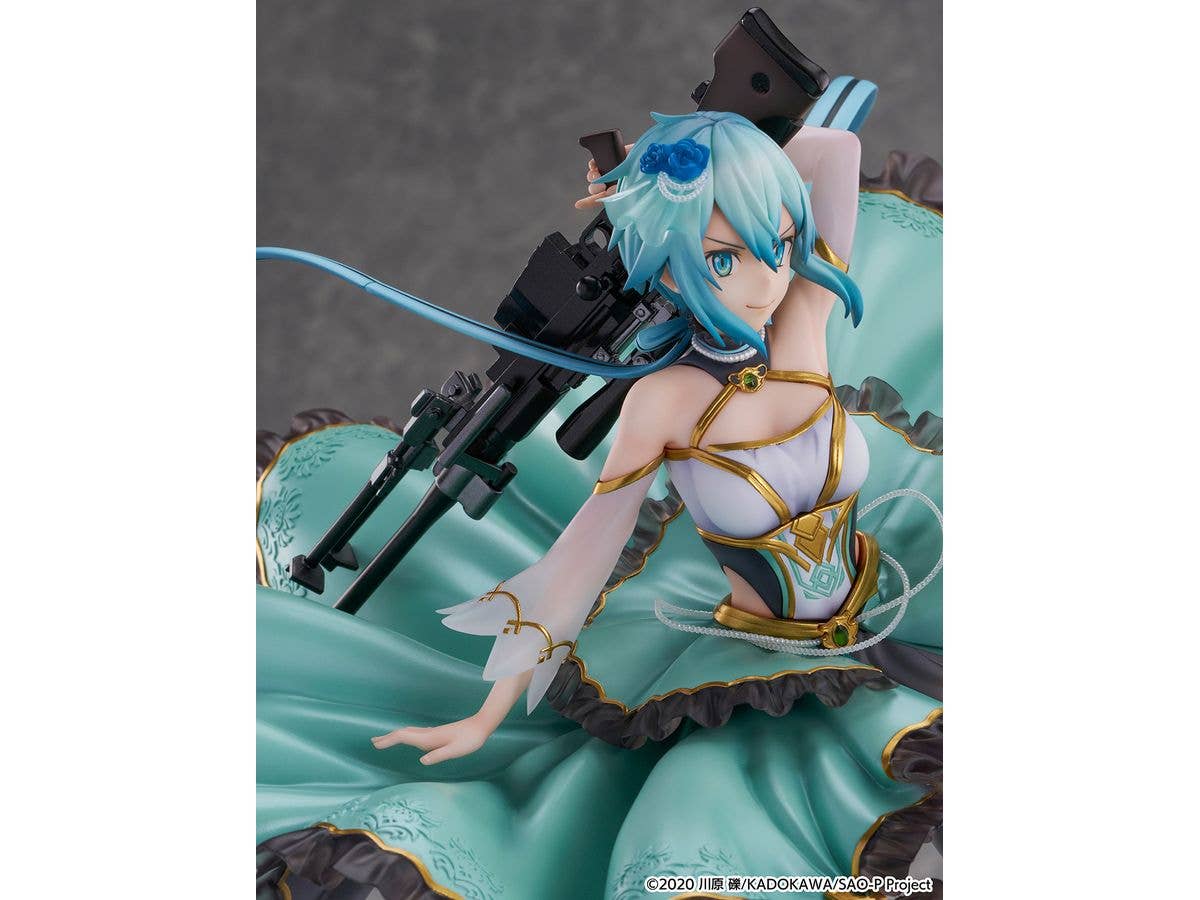 Sinon -Crystal Dress Ver.-1/7 Scale Figure | 4582534347326