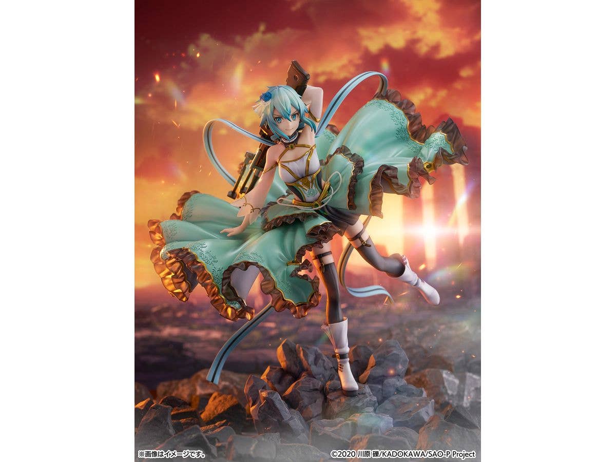 Sinon -Crystal Dress Ver.-1/7 Scale Figure | 4582534347326