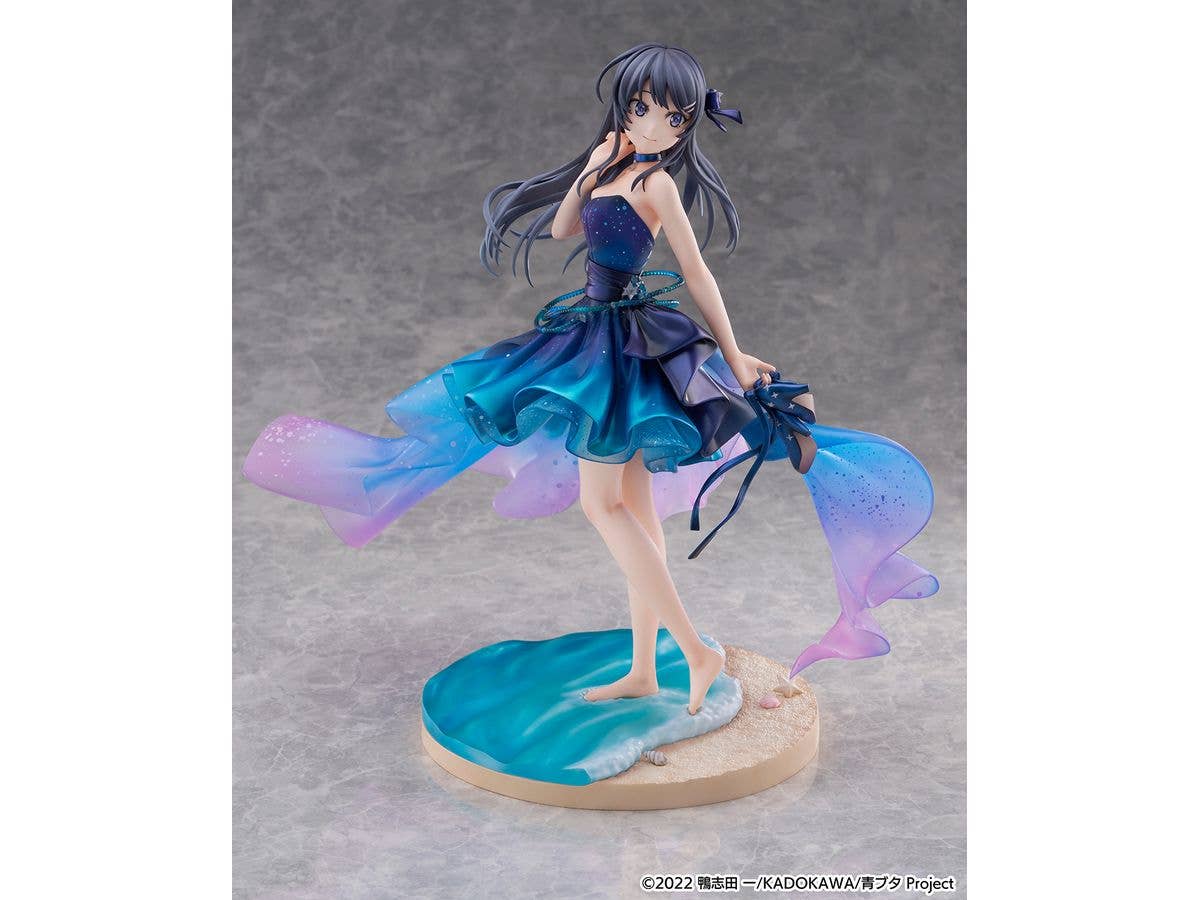CyberZ Mai Sakurajima - Starry night sky ver.-1/7 Scale Figure | 4582534348026