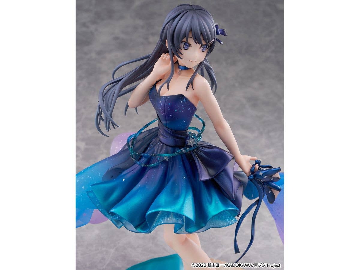 CyberZ Mai Sakurajima - Starry night sky ver.-1/7 Scale Figure | 4582534348026