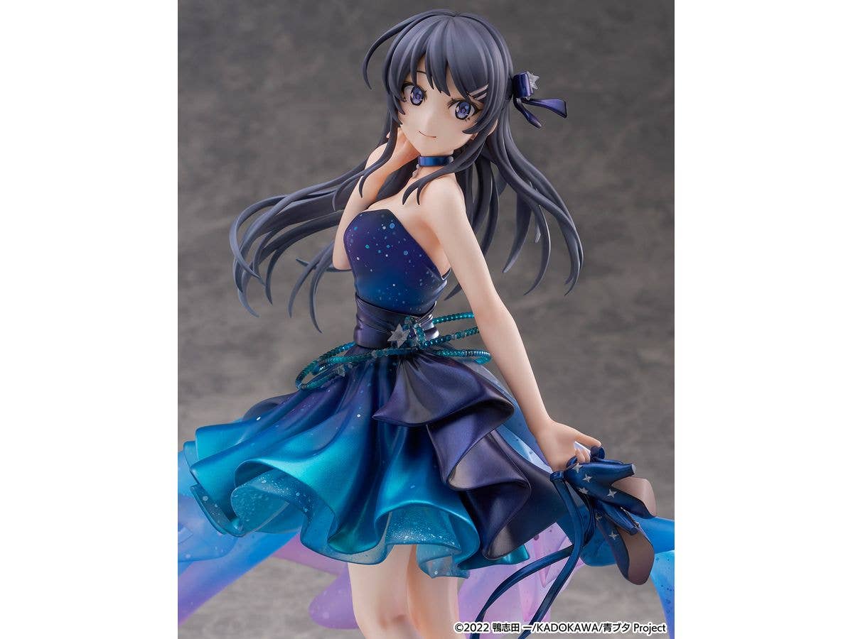 CyberZ Mai Sakurajima - Starry night sky ver.-1/7 Scale Figure | 4582534348026