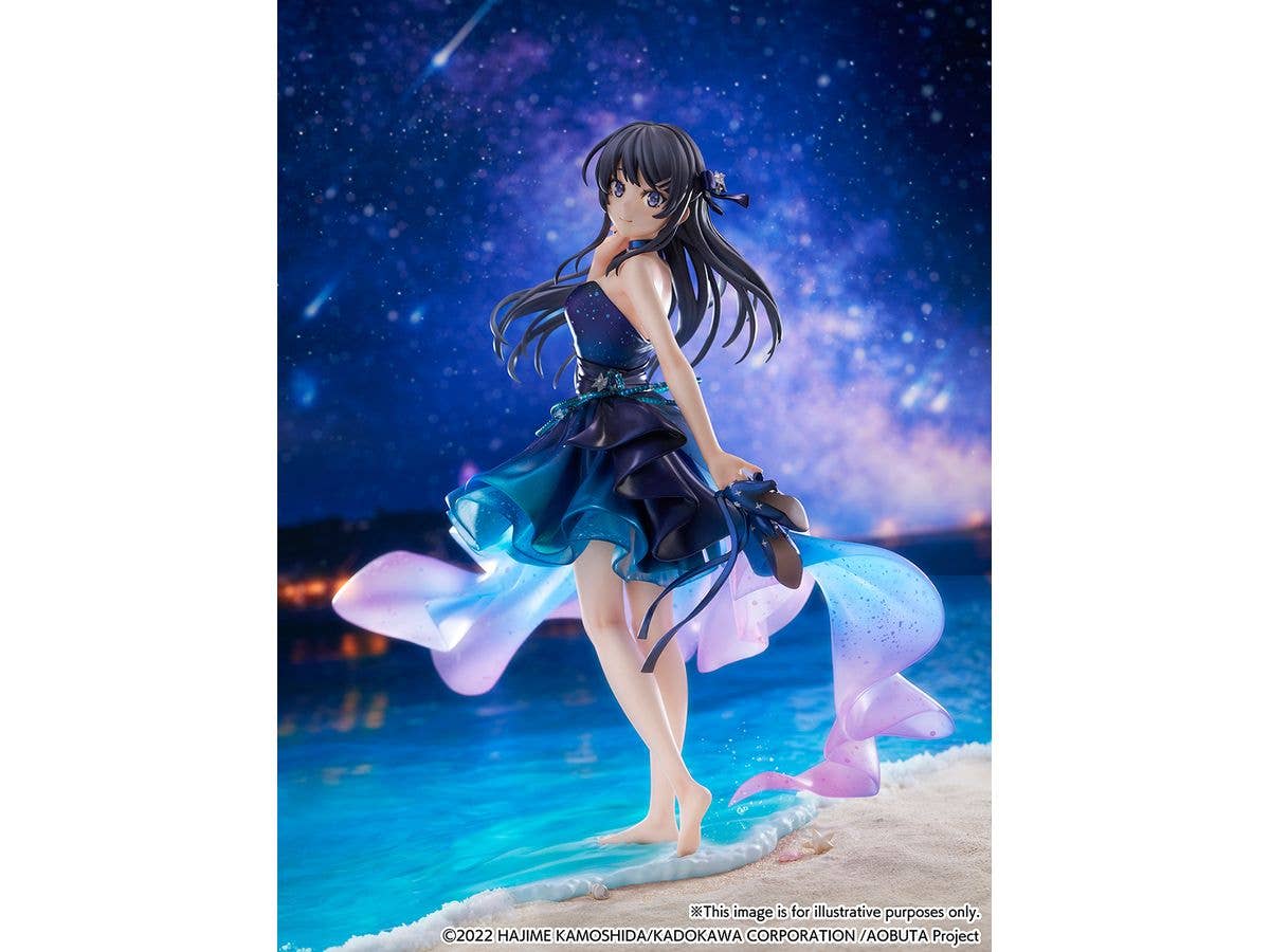 CyberZ Mai Sakurajima - Starry night sky ver.-1/7 Scale Figure | 4582534348026