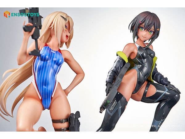 ENSOUTOYS ARMS NOTE Swim Team Bucho-chan and Kohai-chan Set | 4580416926911