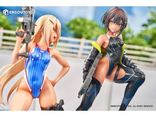 ENSOUTOYS ARMS NOTE Swim Team Bucho-chan and Kohai-chan Set | 4580416926911