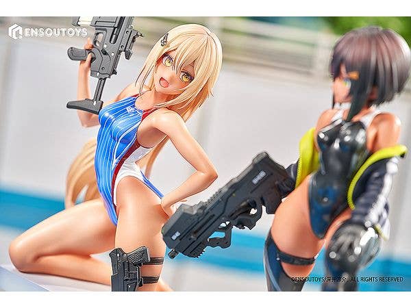 ENSOUTOYS ARMS NOTE Swim Team Bucho-chan and Kohai-chan Set | 4580416926911