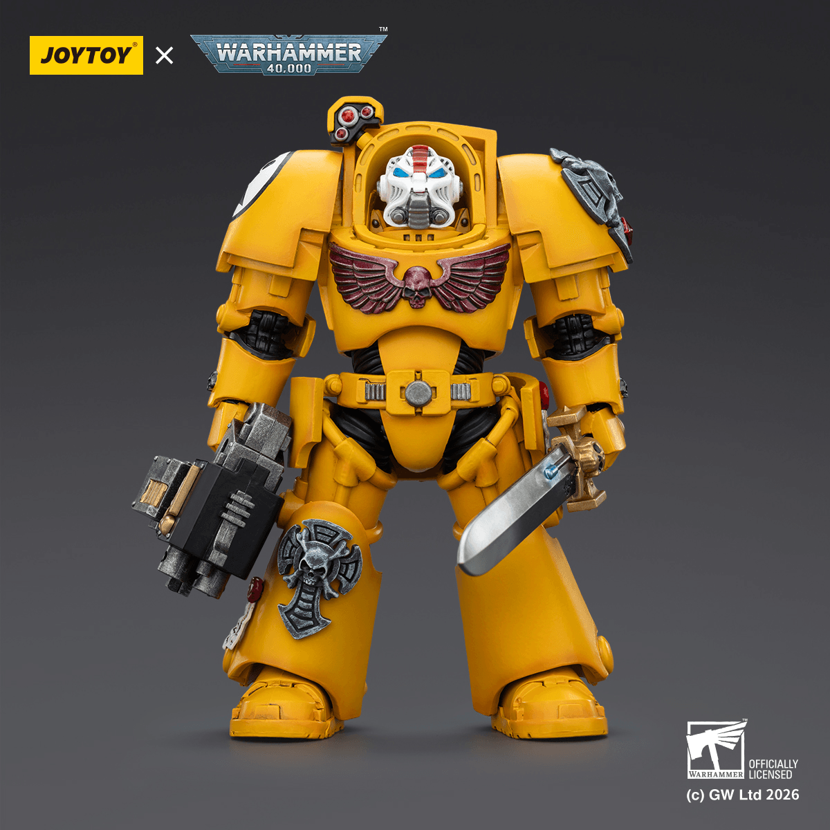 Imperial Fists Terminator 1 with Power Sword and Storm Bolter | 6927054403158
