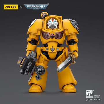 Imperial Fists Terminator 1 with Power Sword and Storm Bolter | 6927054403158
