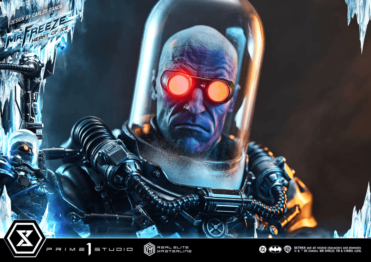 Real Elite Masterline Batman (Comics) Mr. Freeze Heart of Ice (Design by Carlos D'Anda)