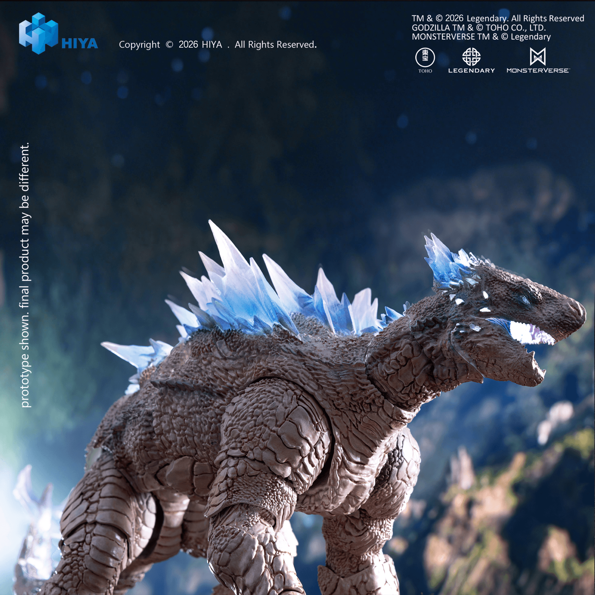 None Scale 6.7 Inch Godzilla x Kong The New Empire Frost Bite Blast Shimo Action Figure | 6957534205385