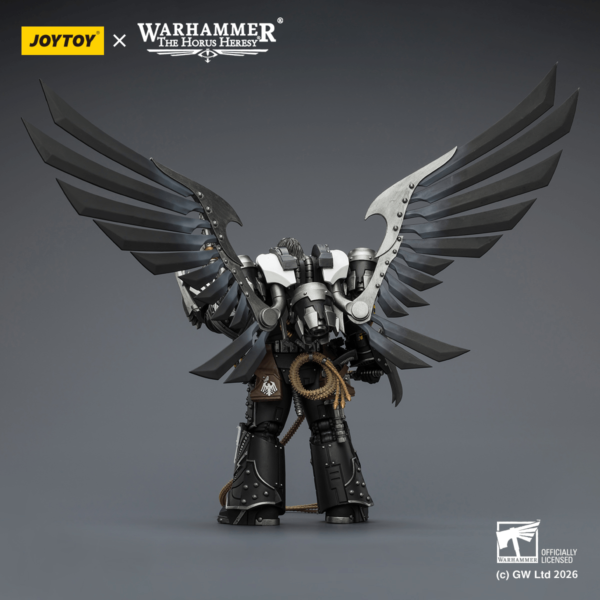 Raven Guard Corvus Corax, Primarch of the XIX Legion with artificer-crafted lightning talons, archaeotech pistols, and whip | 6927054404179