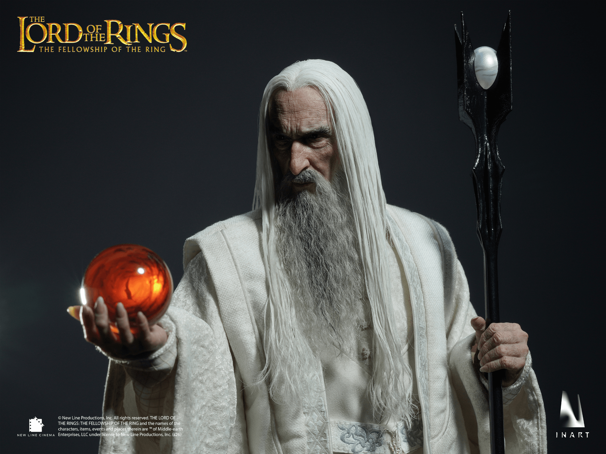INART — The Lord of the Rings: The Fellowship of the Ring — Saruman 1/6 Collectible Figure