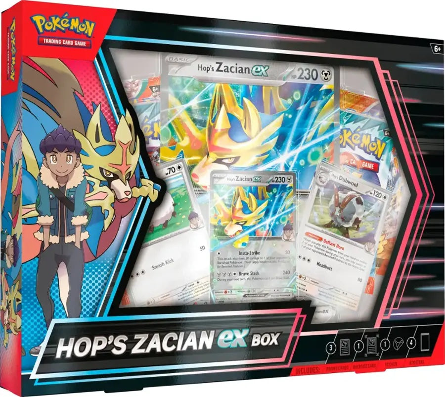 POKEMON HOP’S ZACIAN EX BOX | 196214120808