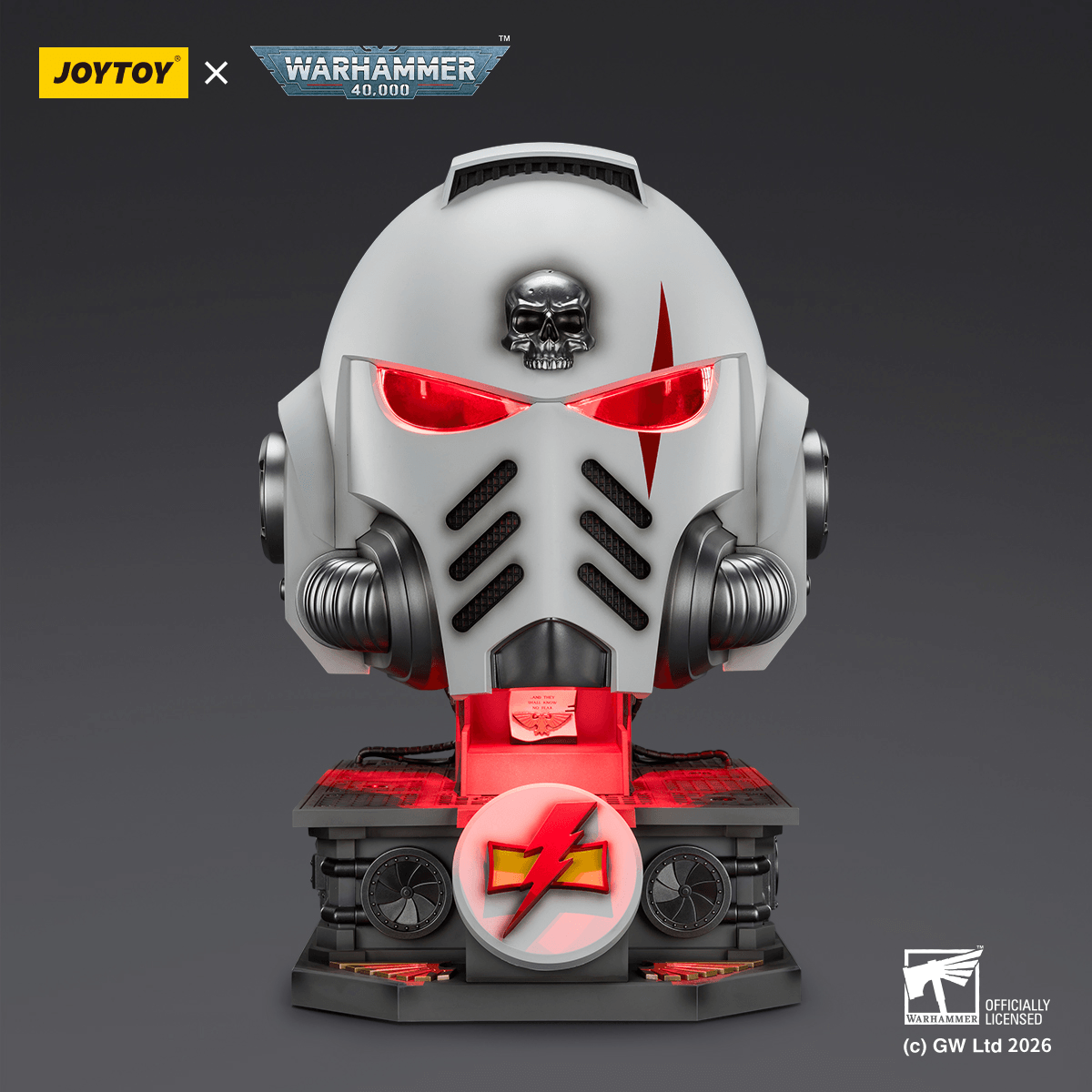 White Scars MkX Helmet& Display Stand | 6927054404087