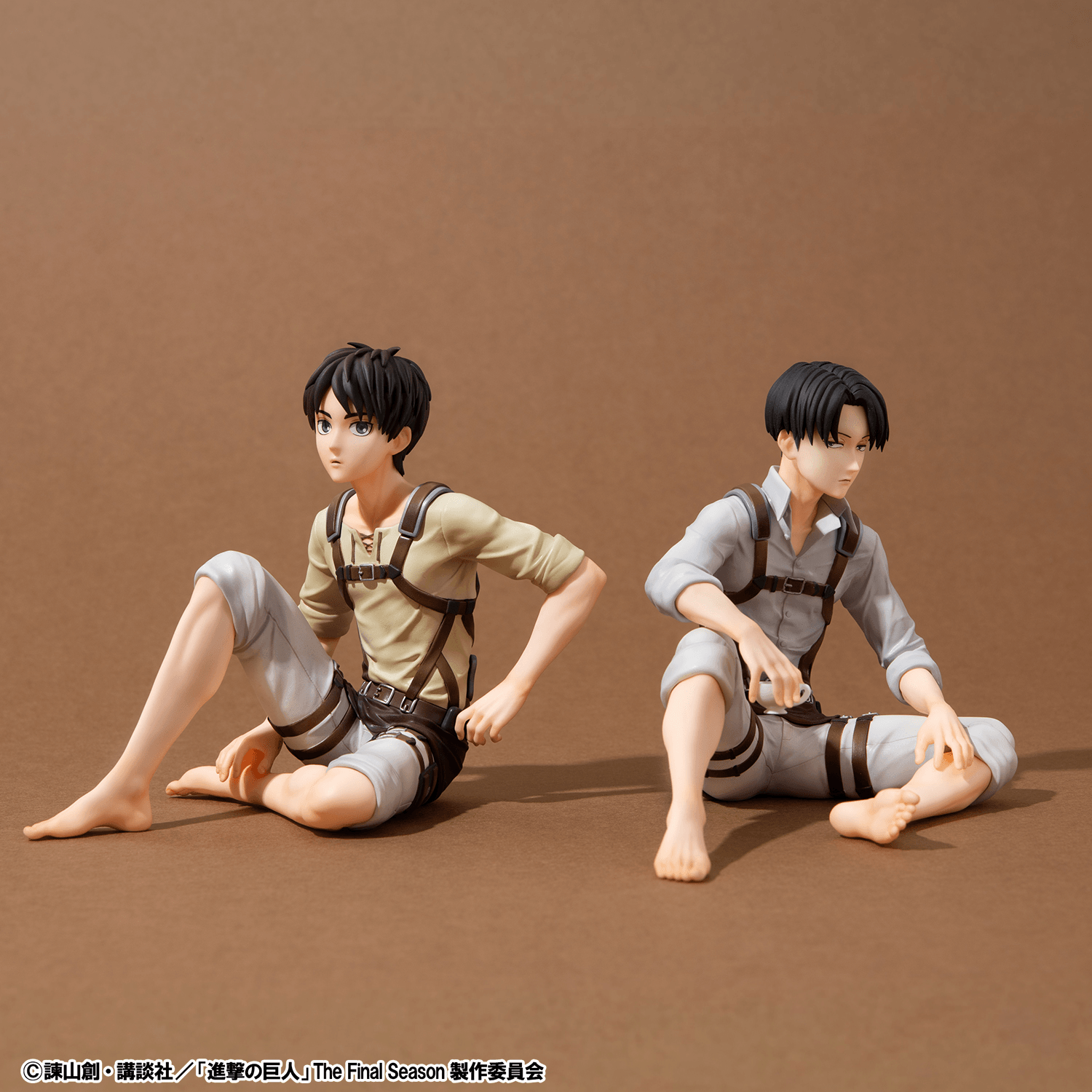 G.E.M. Series Attack on Titan Palm size Ellen / Squad Captain Levi set