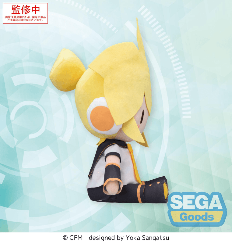 SEGA fuwa petit Hatsune Miku Series MEJ Plush Kagamine Len (Rerelease) | 4582733457963