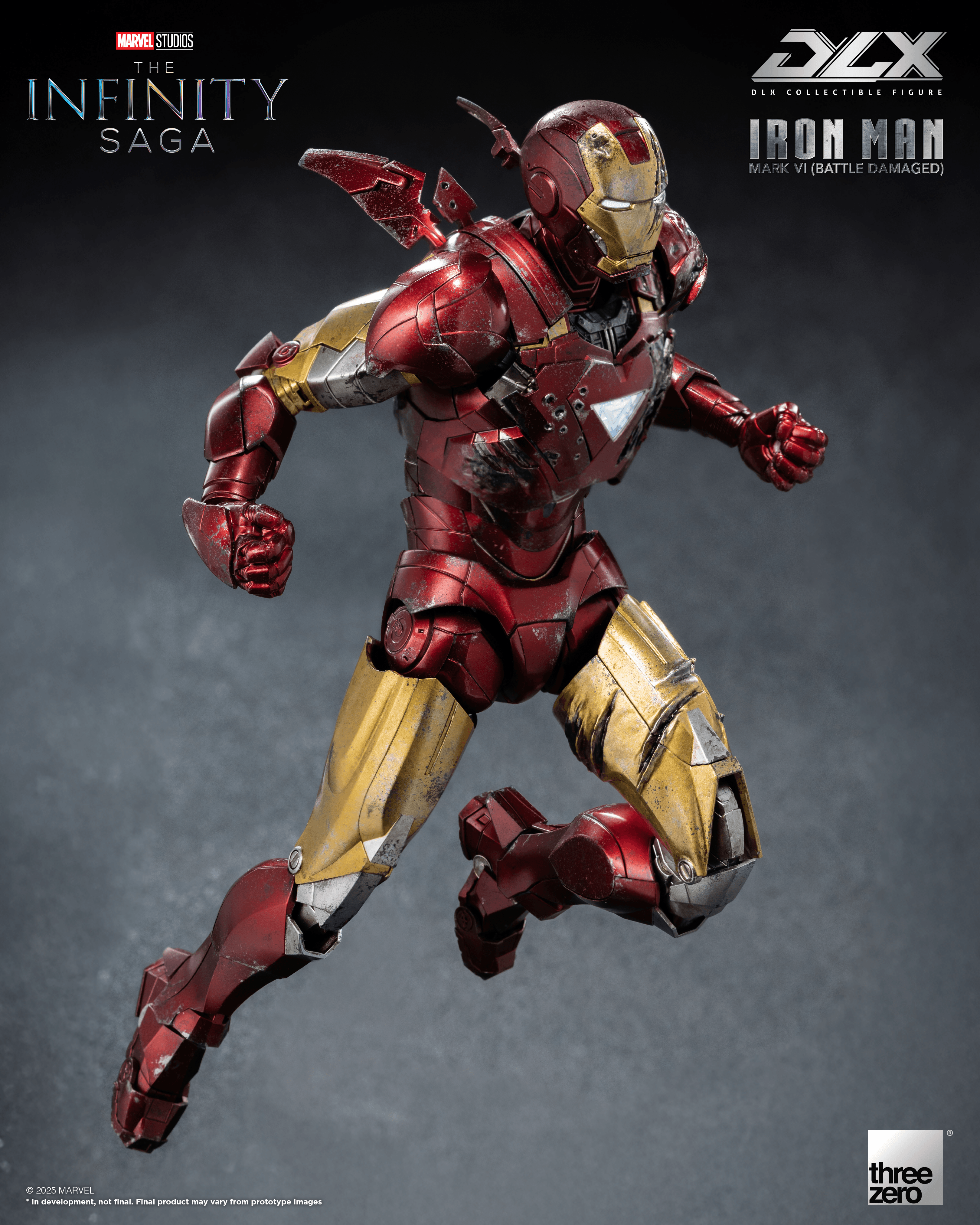 Marvel Studios: The Infinity Saga DLX Iron Man Mark 6 (Battle Damaged) | 895250818590
