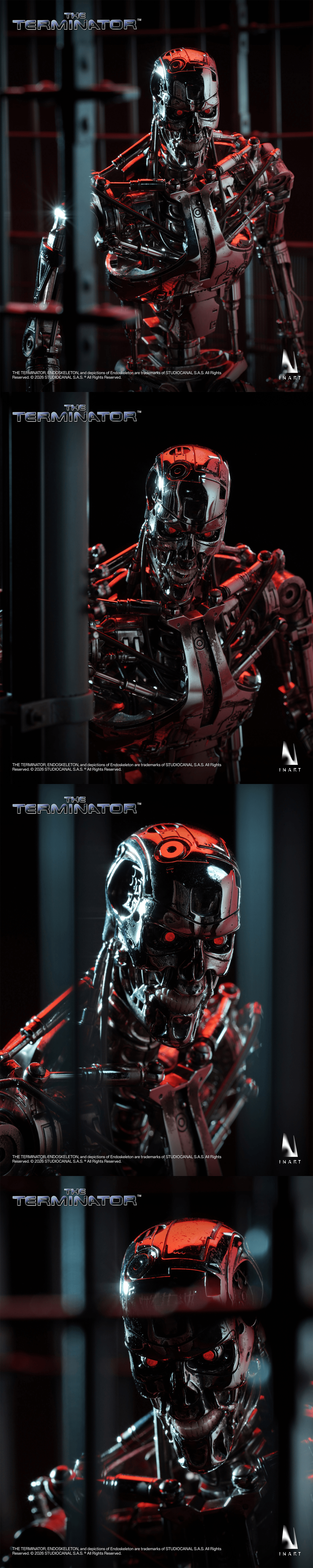 INART – The Terminator - T-800 Endoskeleton 1/6 Collectible Figure