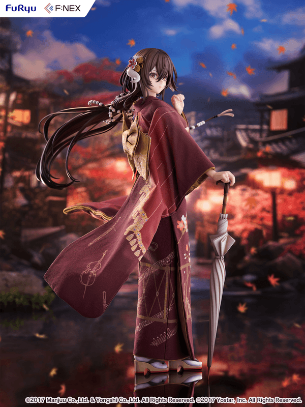 FURYU Mikasa blue flower komachi ver -Japanese Doll- 1/4 Scale Figure | 4582655078574