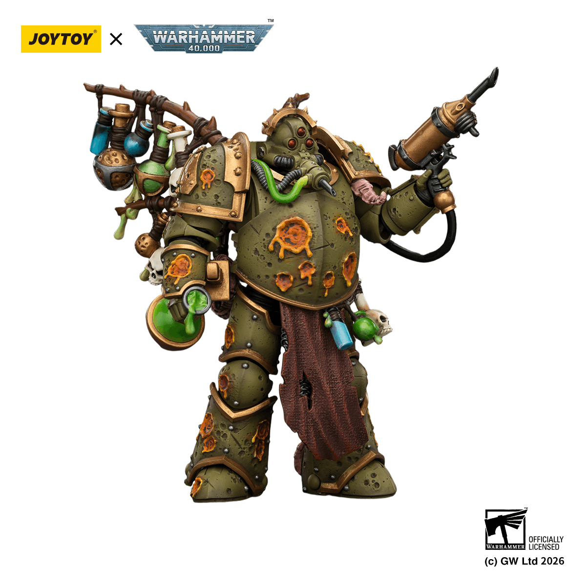 Death Guard Biologus Putrifier with Injector Pistol and Hyper Blight Grenades | 6927054403981