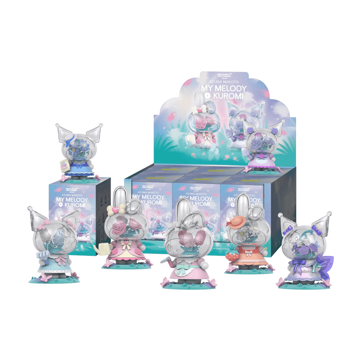 Azuma Makoto: Sanrio My Melody and Kuromi Series (Box of 6)