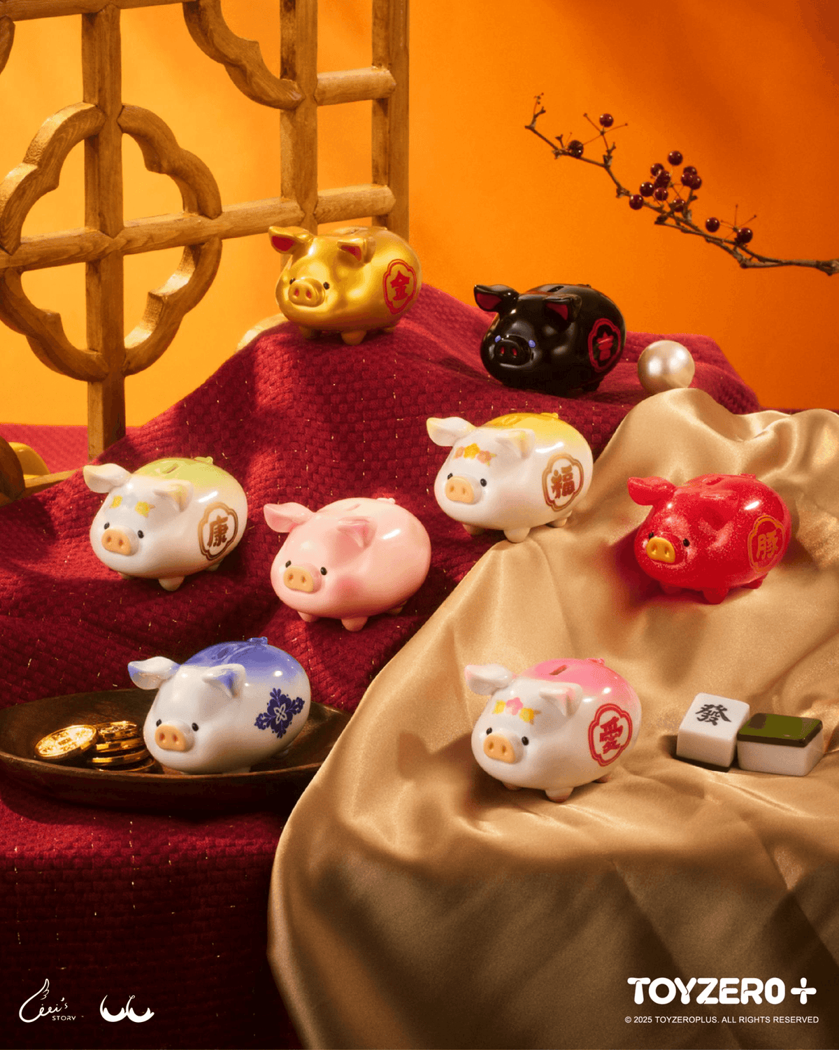LuLu the Piggy - Lucky Fortune Piggy (Blind Box) (Box of 6)