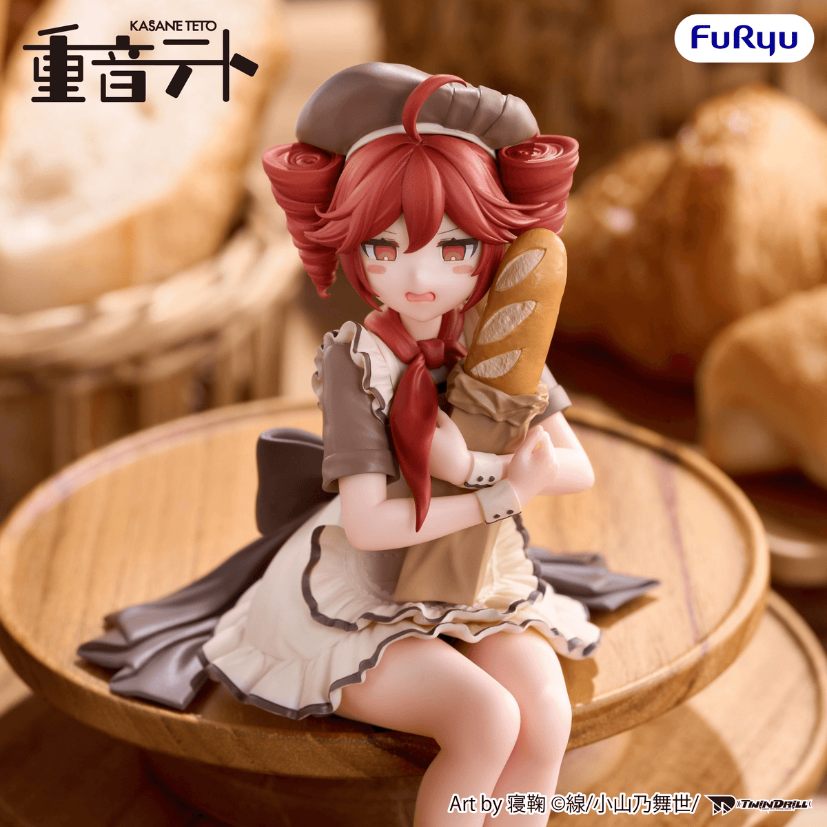 KASANE TETO Noodle Stopper Figure -KASANE TETO Baguette ver.-